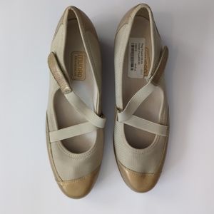 Munro Canvas Angie Mary Jane Comfort Shoes Size 8.5 SS (super slim)
